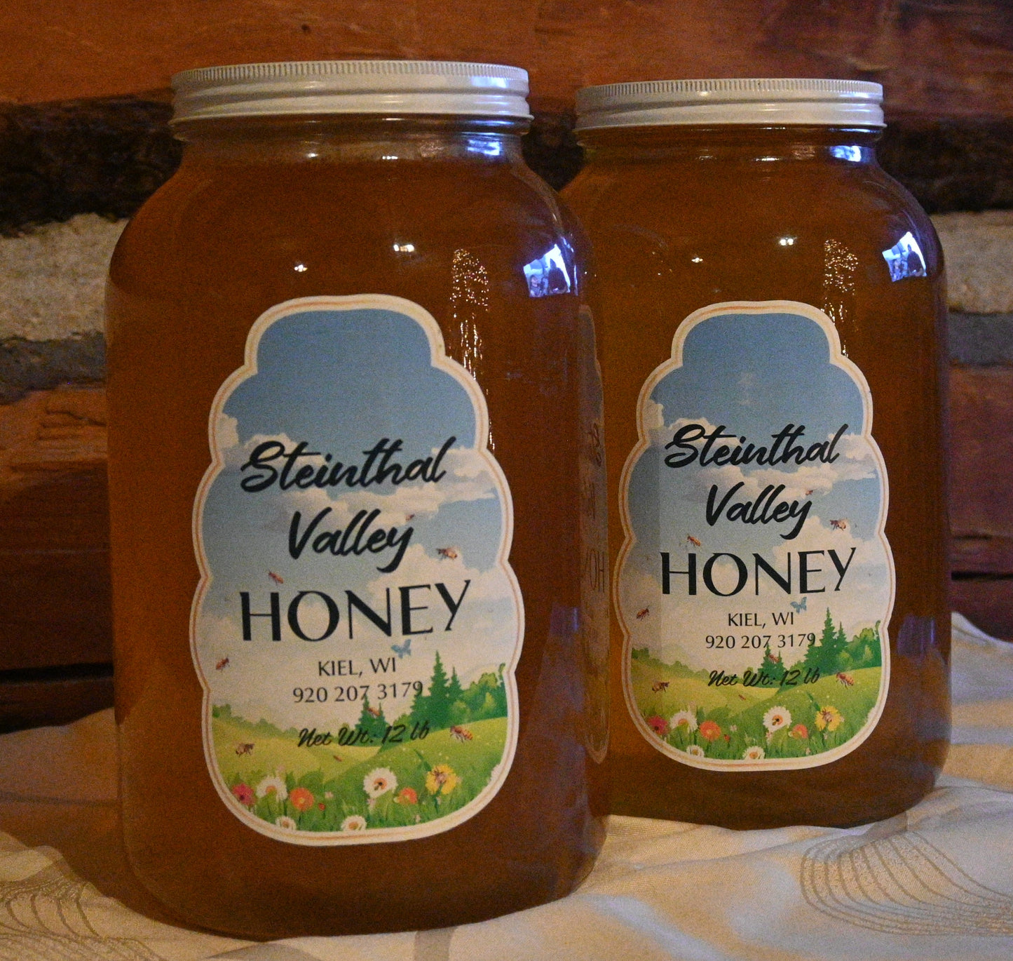 12 lb. Wildflower Honey