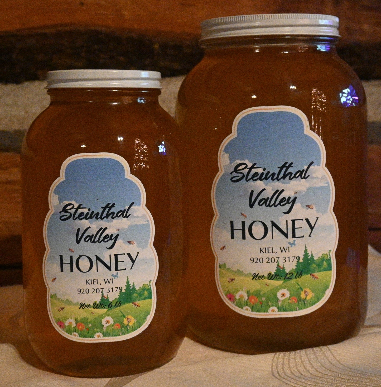 6lb Wildflower Honey